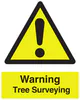 Sign - Warning Tree Surveying