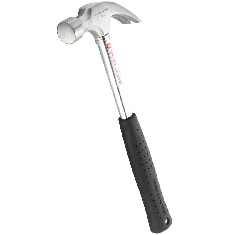 Spear & Jackson Tubular Steel Claw Hammer 16oz