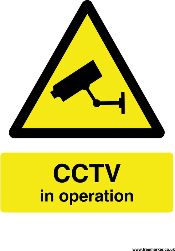 Sign - CCTV in Operation