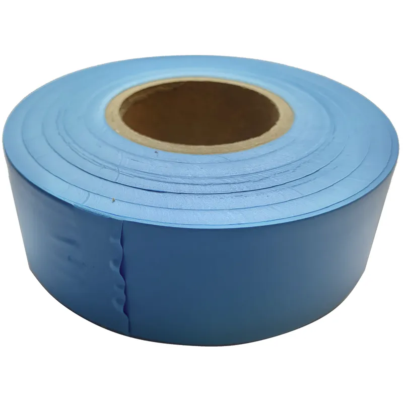 Flagging Tape – PVC 30mm x 46m - Fluo Blue