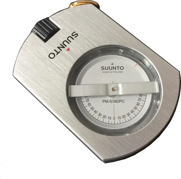 Suunto PM-5/360 PC optical clinometer with degree and percent scales