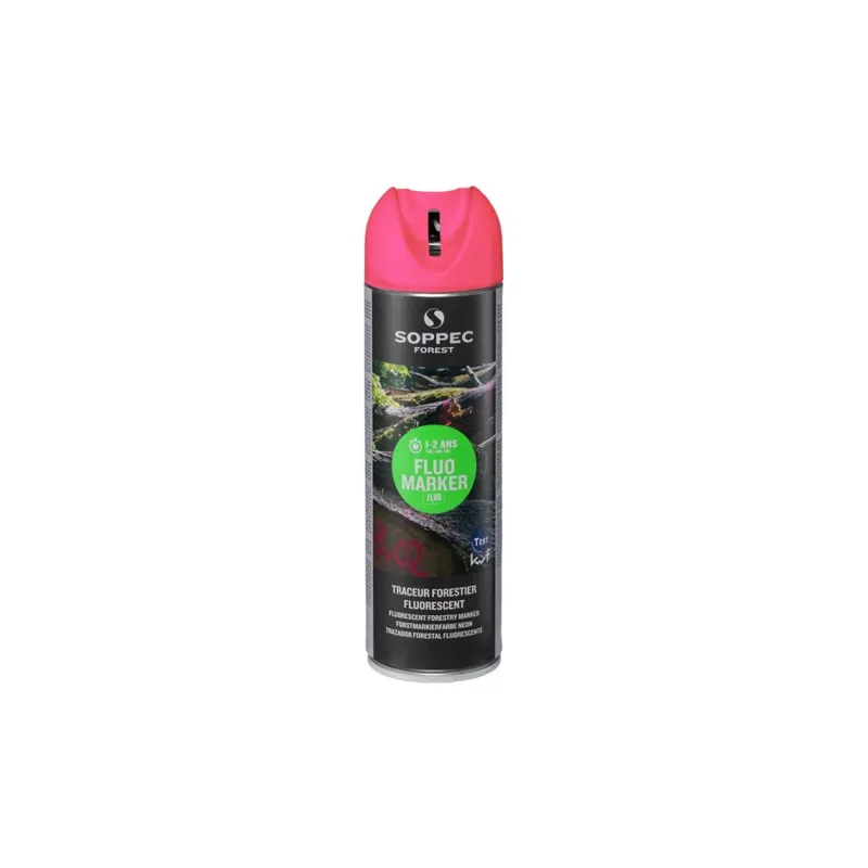 Fluo Tree Marker Spray 500ml - Cerise
