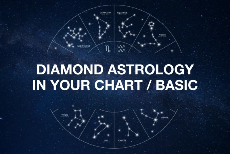 DIAMOND ASTROLOGY IN YOUR CHART / BASIC – 1 hr session